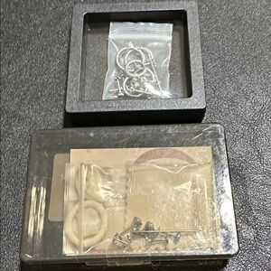 17.  Two Pack New Body Hoops & Flat Back Earring Sets Never Opened NEW